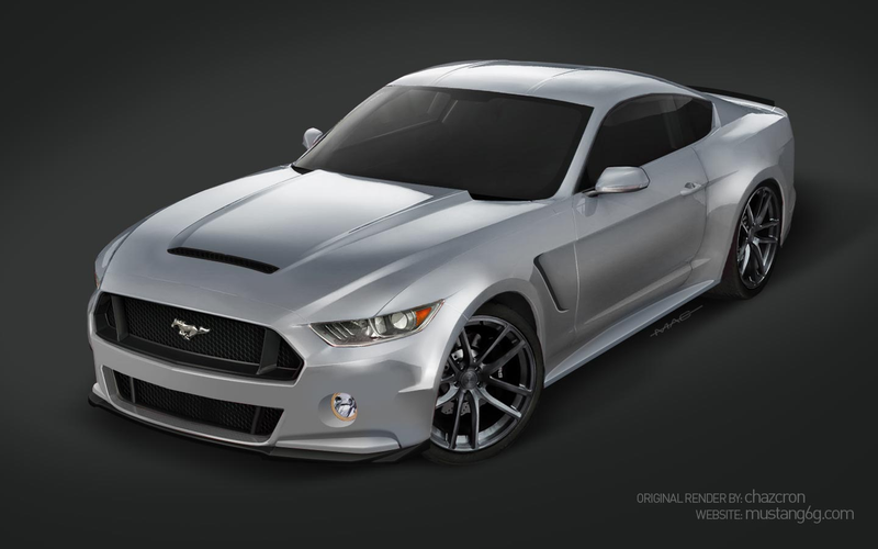Illustration for article titled Fun 2015 Mustang renders
